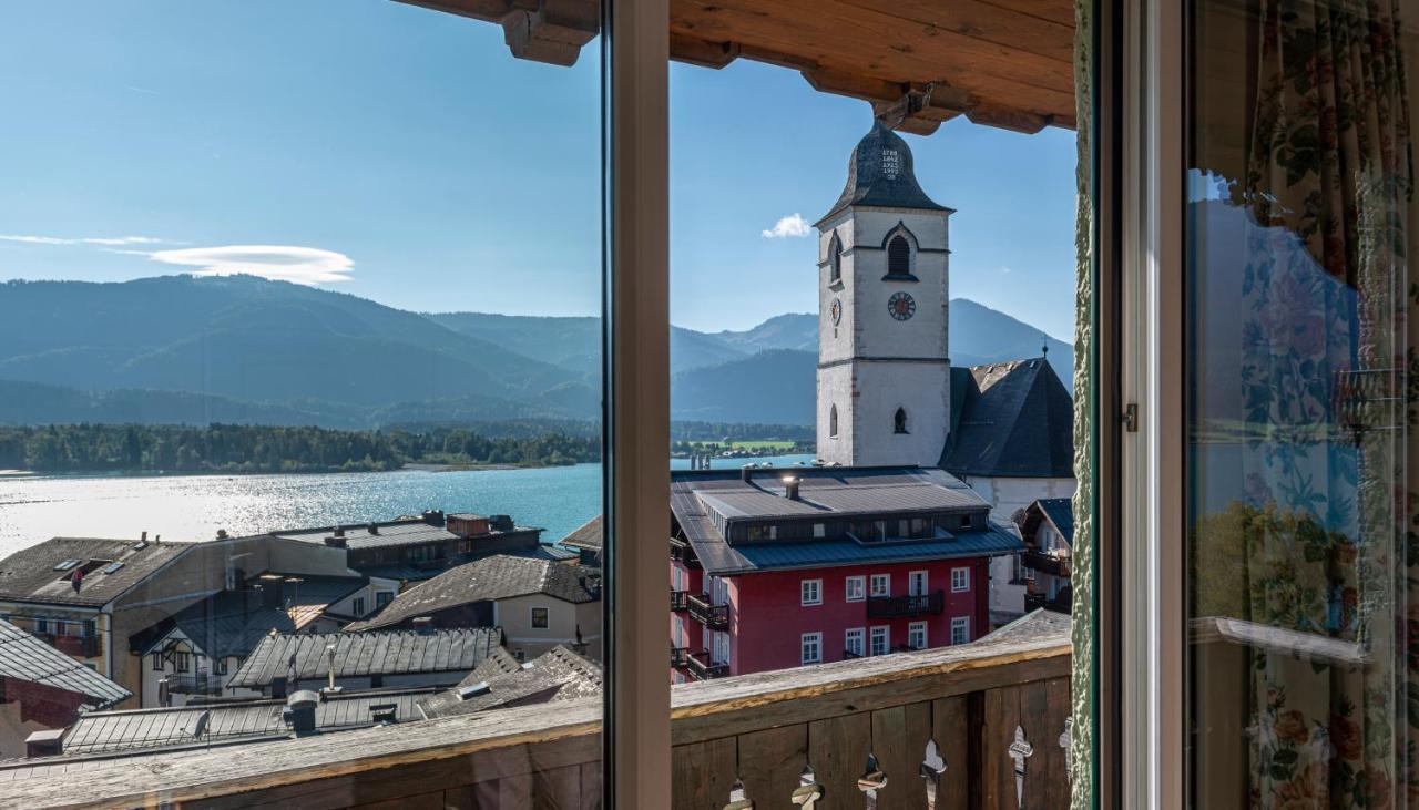 Aberseeblick Pension Ellmauer Saint Wolfgang 외부 사진