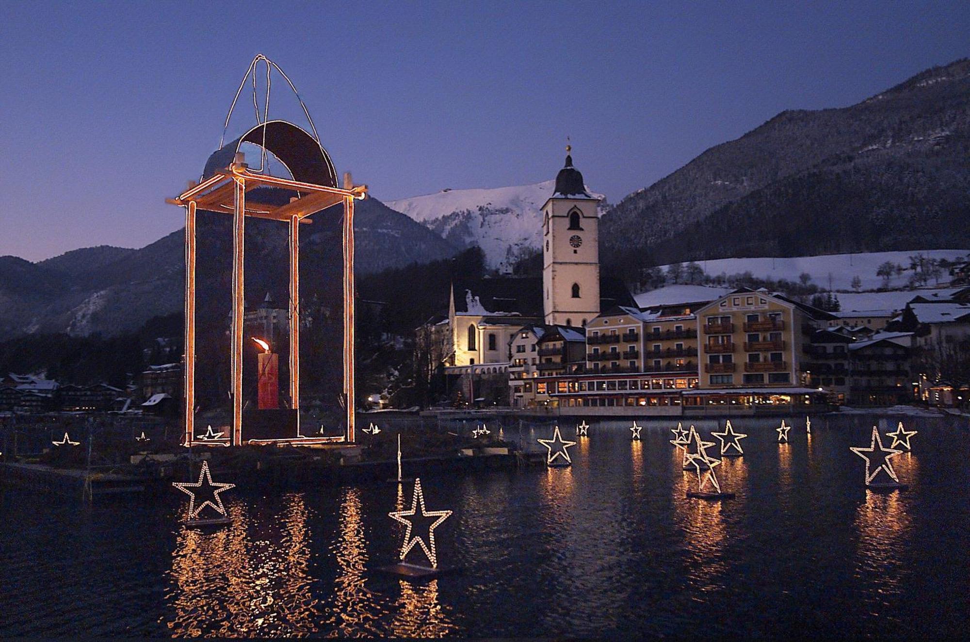 Aberseeblick Pension Ellmauer Saint Wolfgang 외부 사진