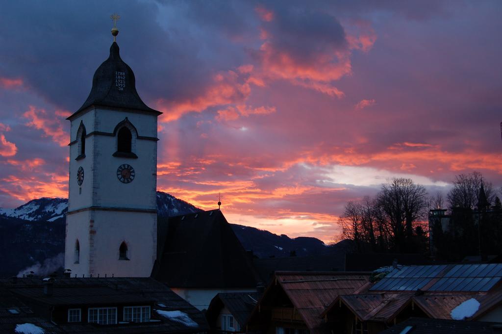 Aberseeblick Pension Ellmauer Saint Wolfgang 외부 사진
